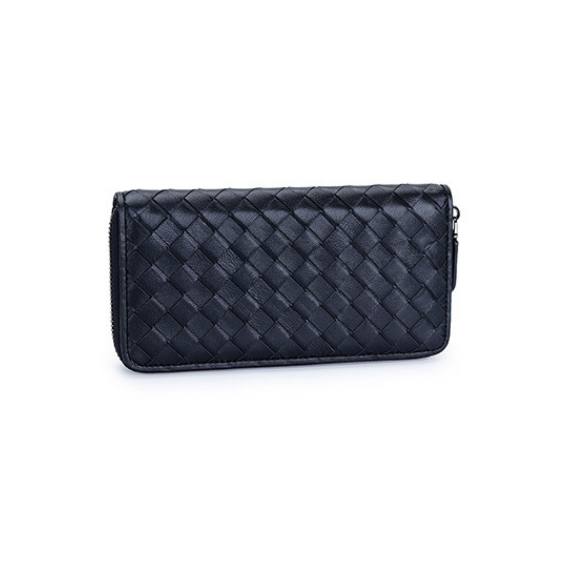 Weave Wallet in Leather