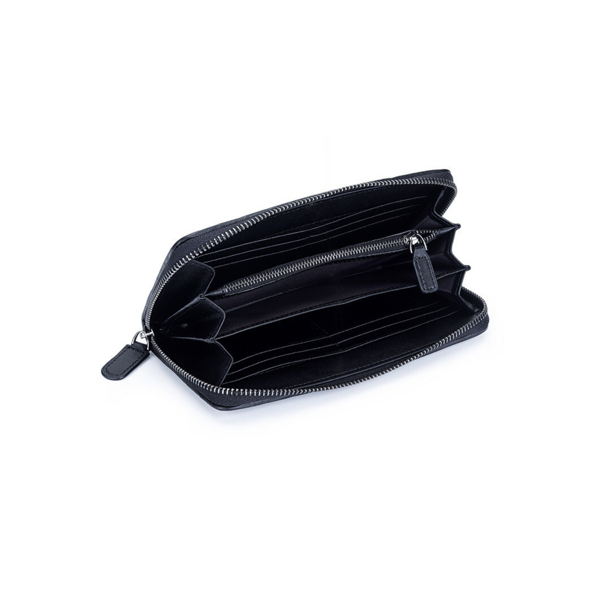 Weave Wallet in Leather