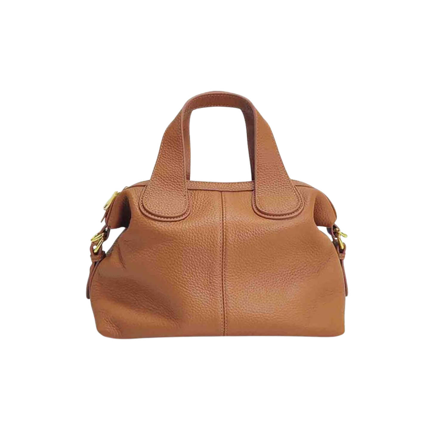 Top Handle Bag in Leather