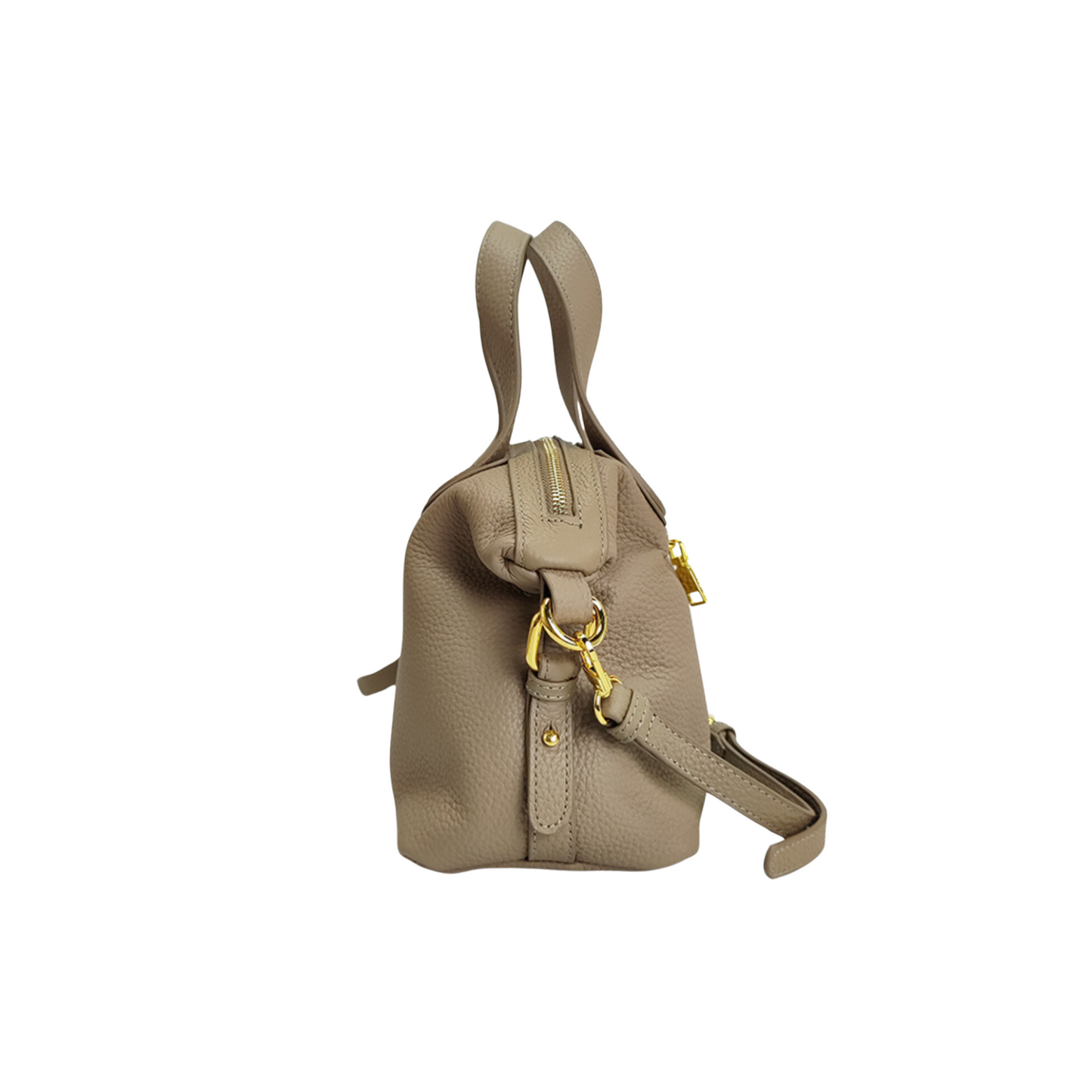 Top Handle Bag in Leather