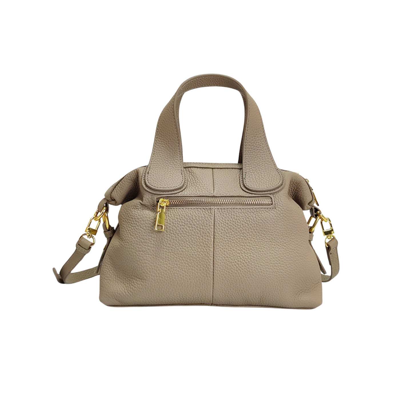 Top Handle Bag in Leather