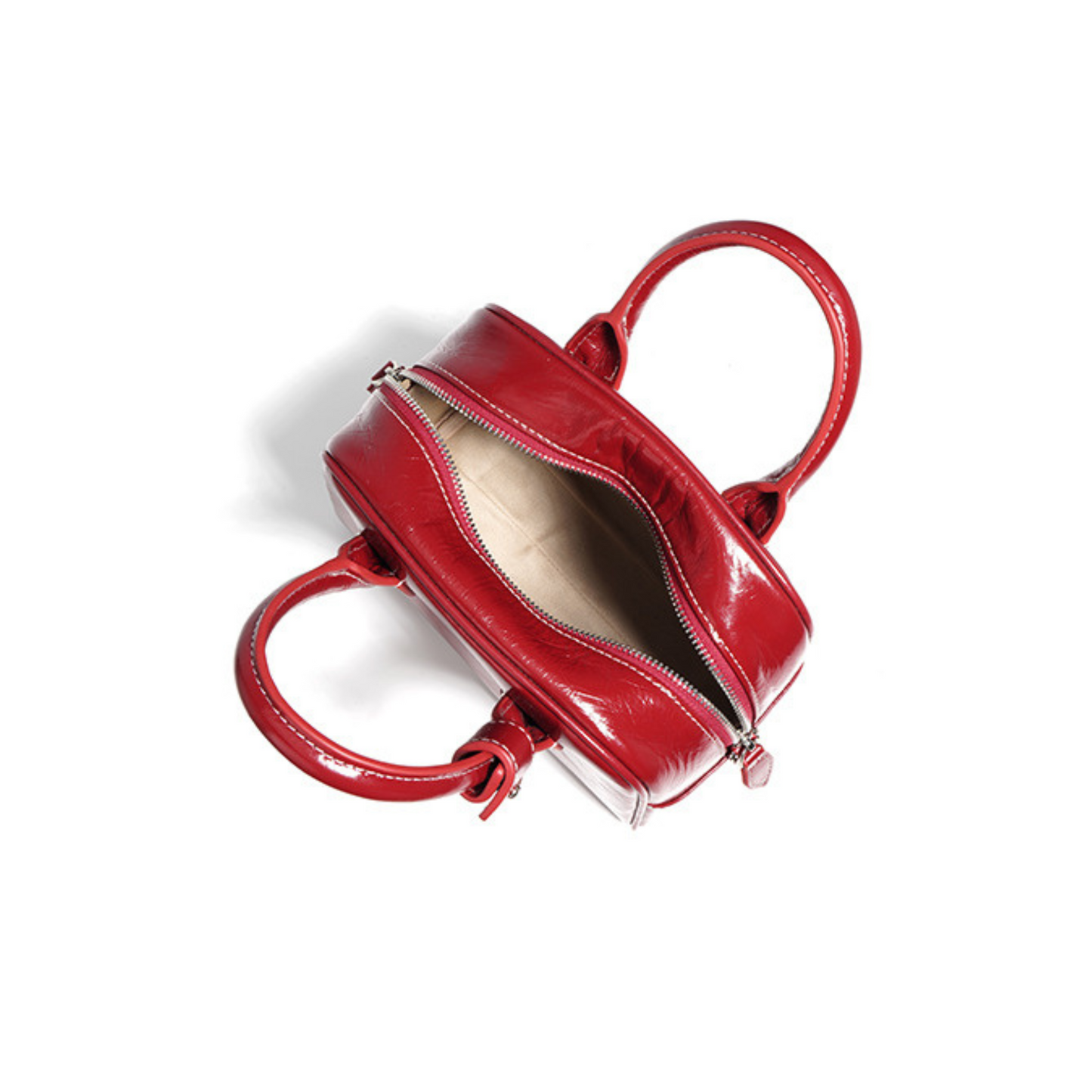 Top Handle Bag in Patent Leather