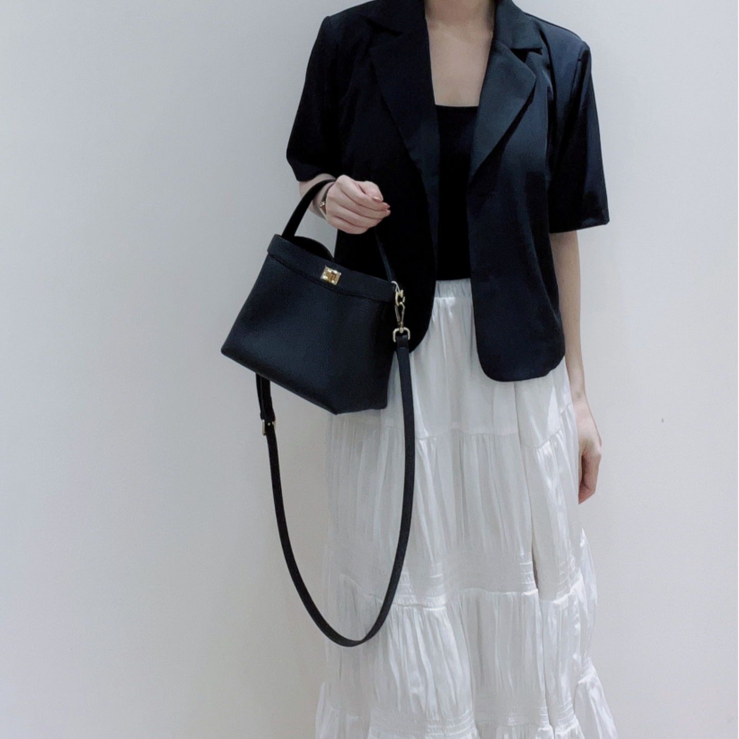 Top Handle Bag Leather