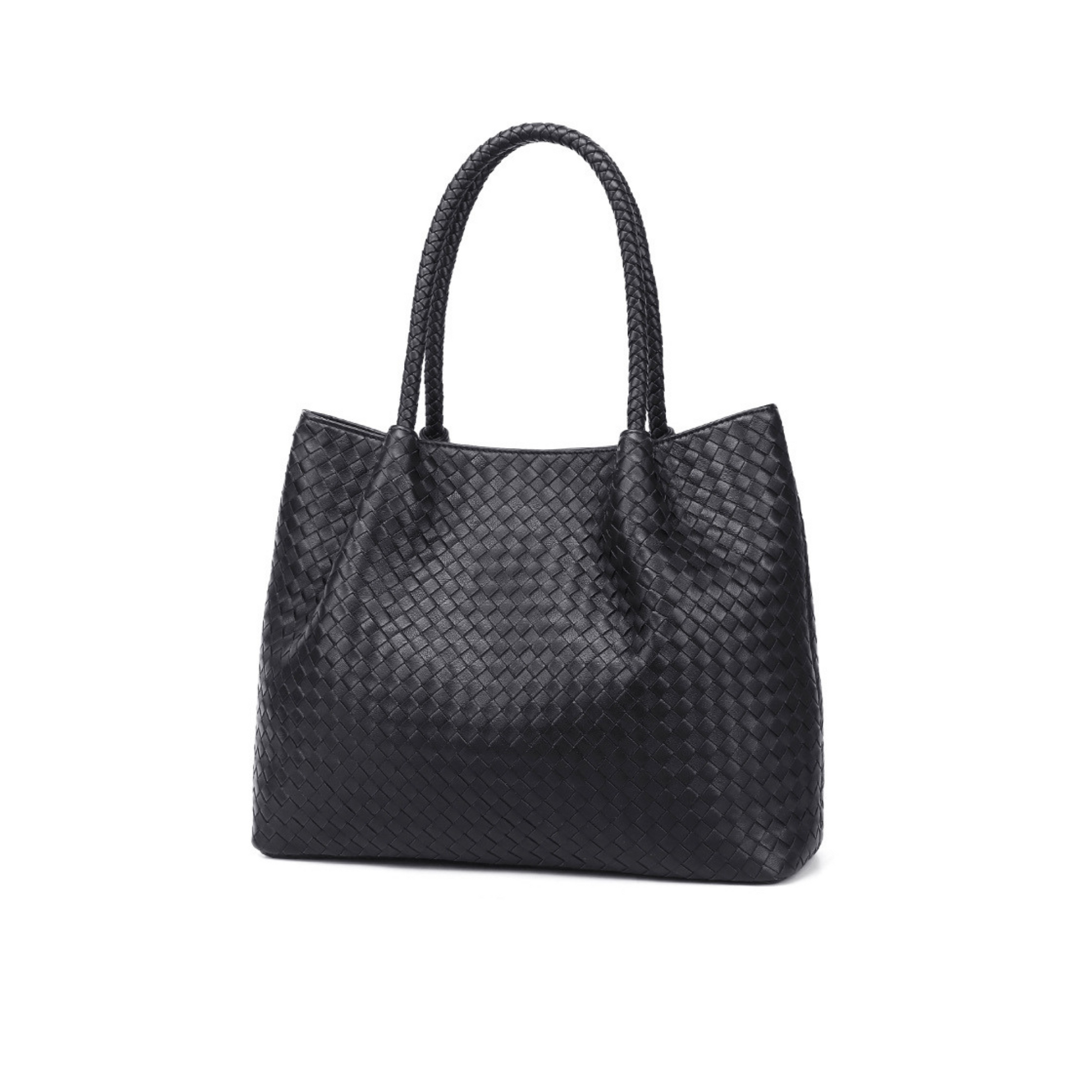Woven Bag in Leather