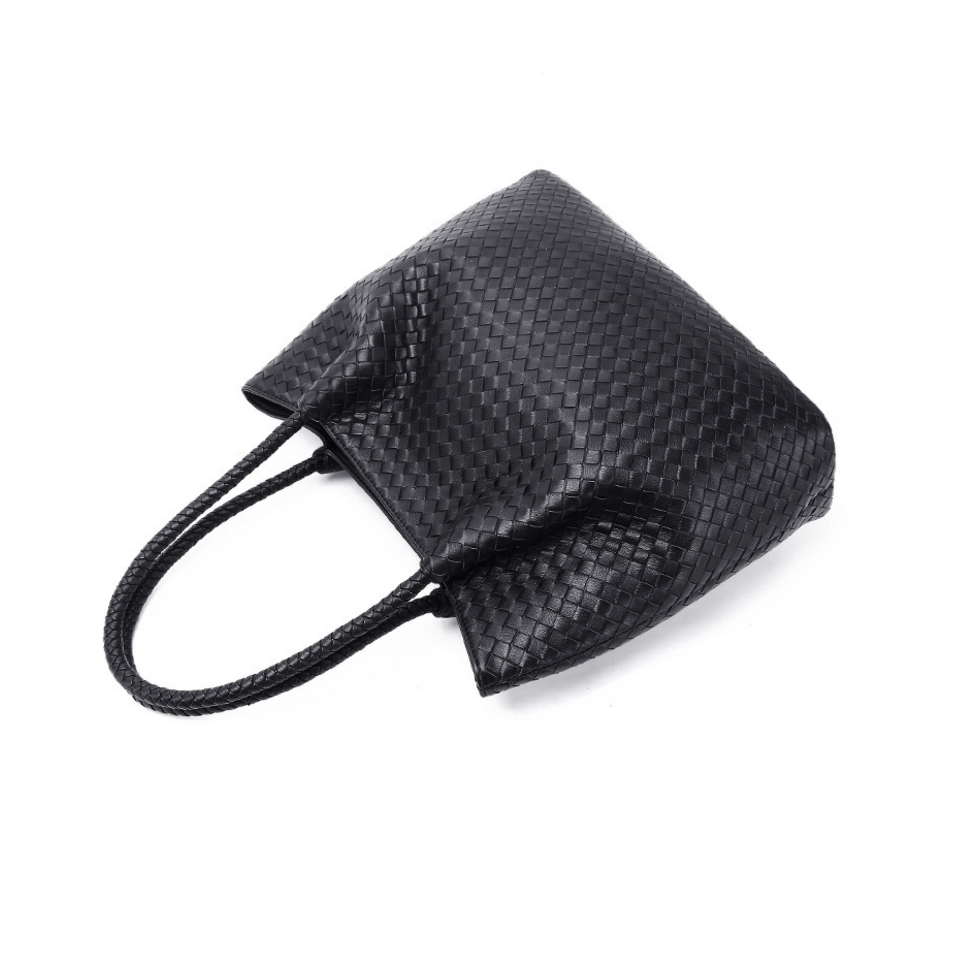 Woven Bag in Leather