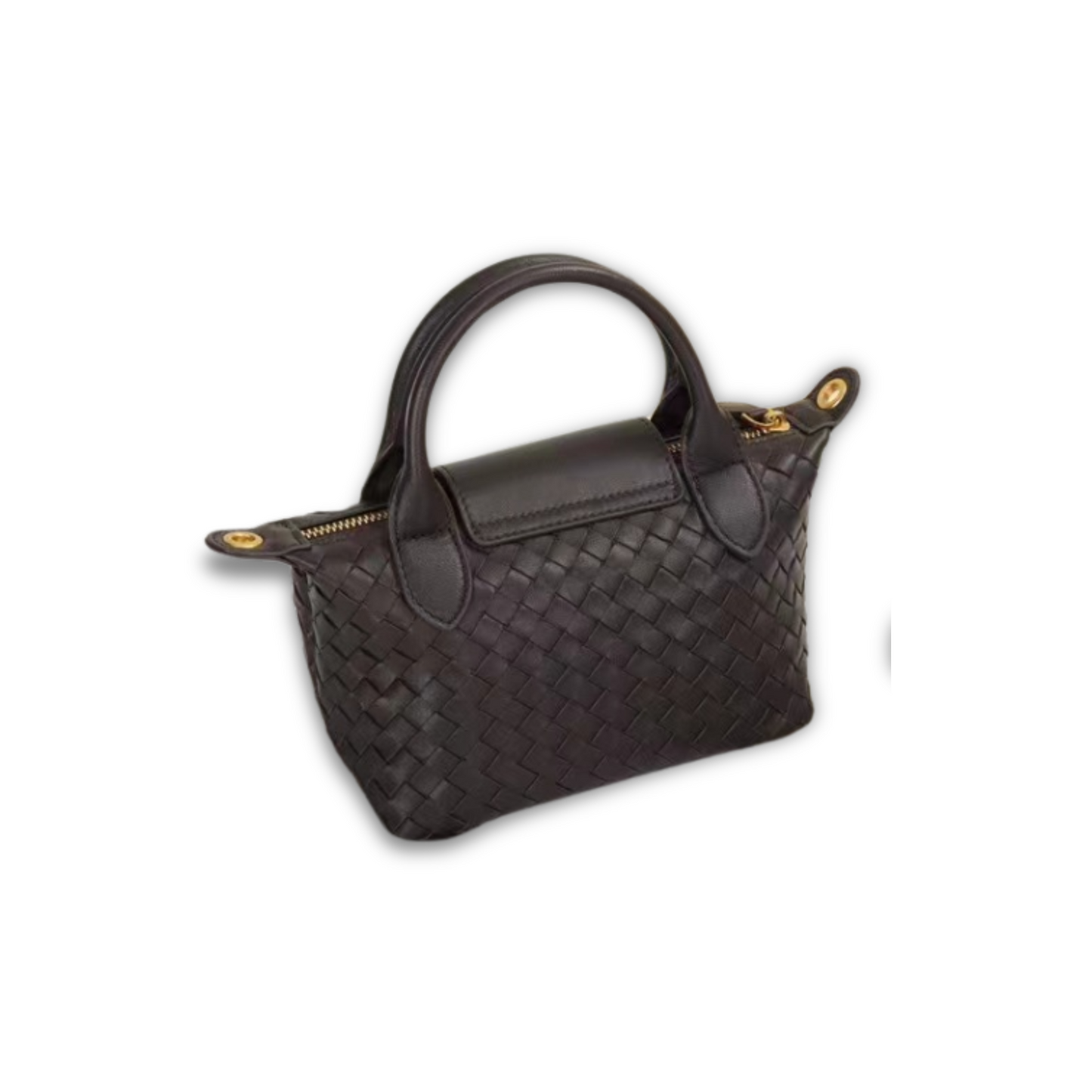 Woven Bag in Leather